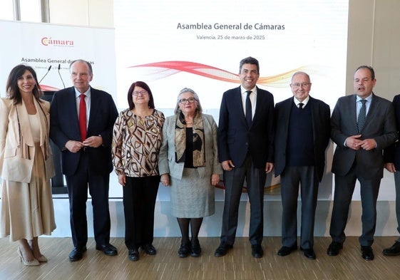 Representantes de las Cámaras de la Comunitat.