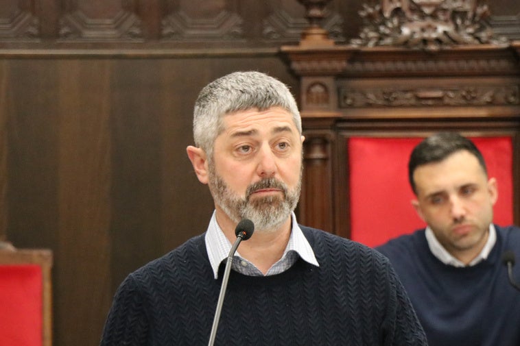 Manuel González, portavoz de IP.
