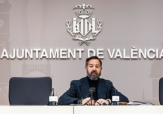 El concejal del Ayuntamiento de Valencia Juanma Badenas.