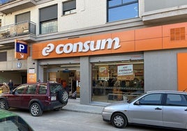 Una de las tiendas reabiertas.
