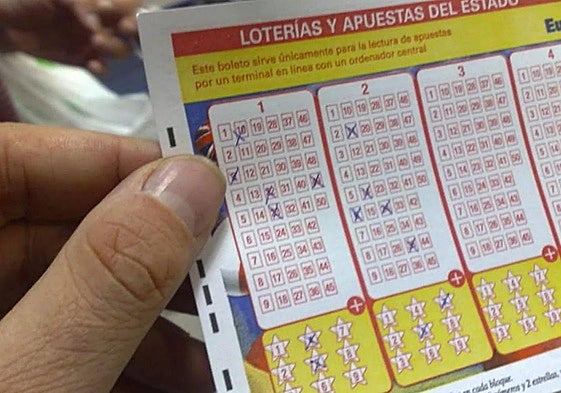 Bolas del Euromillones, antes de un sorteo.