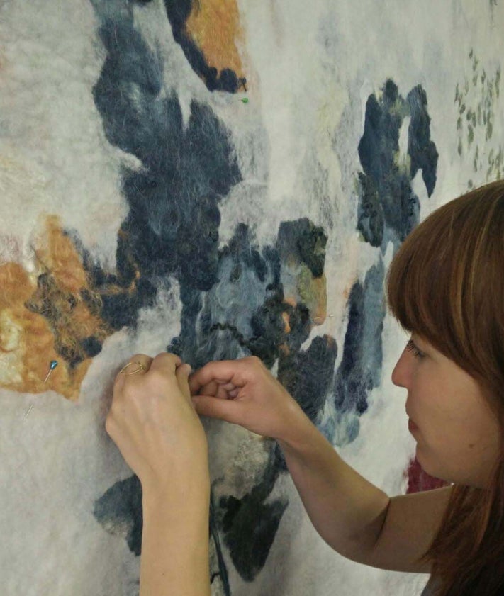 Imagen secundaria 2 - Masterclasses abiertas en el Almudín sobre la obra de la artista neerlandesa Claudy Jongstra