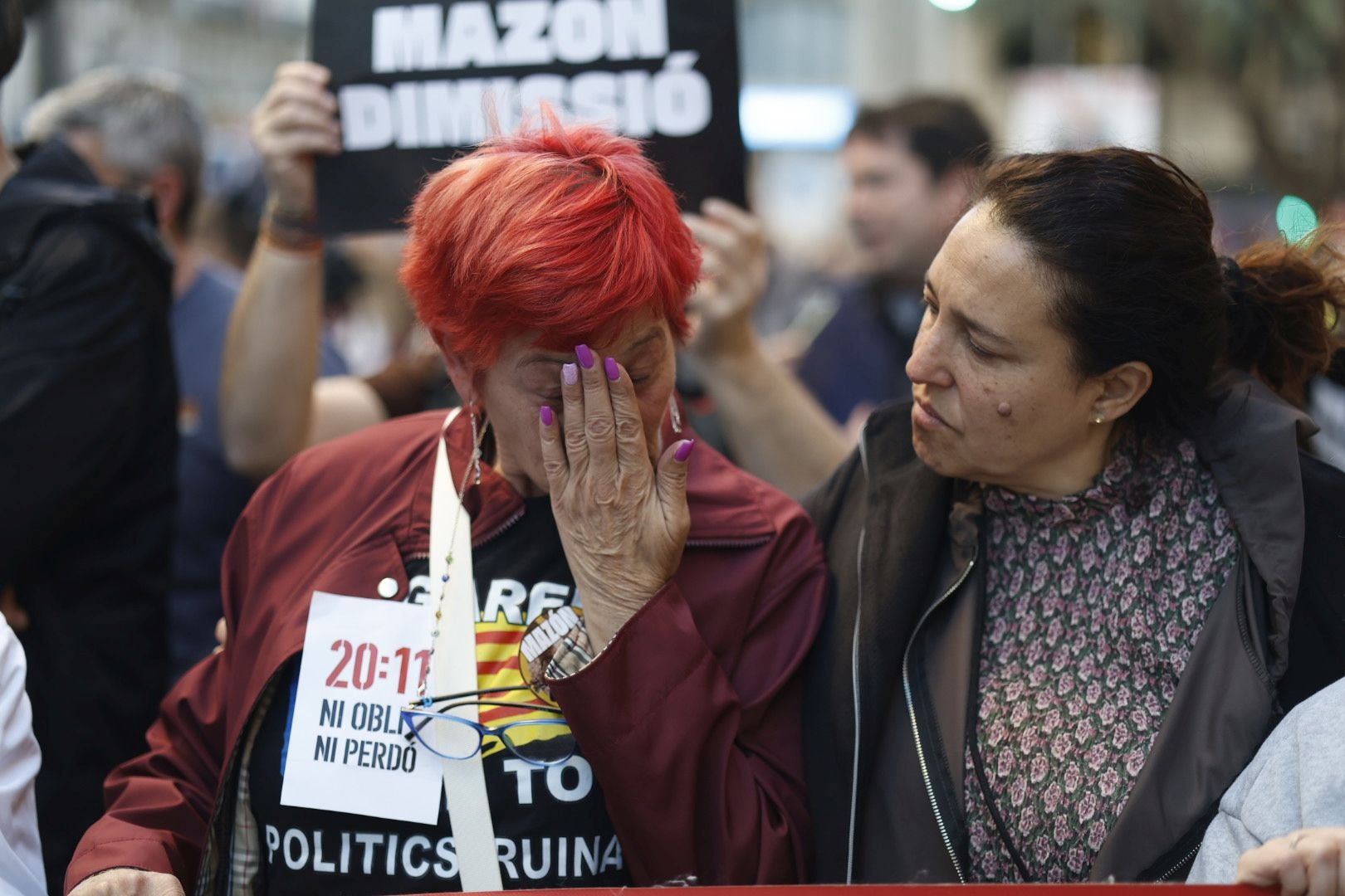 FOTOS | Sexta manifestación en Valencia contra la gestión política de la dana