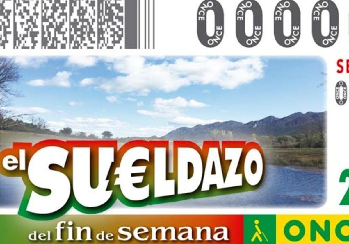 Un cupón de la ONCE en una imagen de archivo.