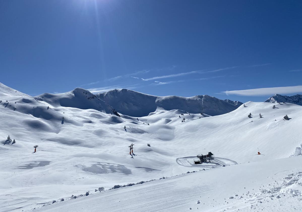 Pistas de la estación de Baqueira Beret.