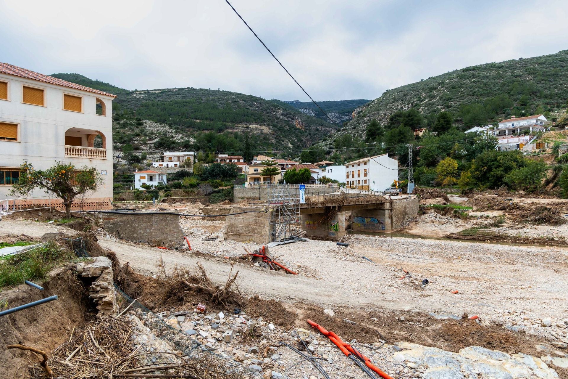 FOTOS | La dana destroza el atractivo turístico del parque natural de Sot de Chera