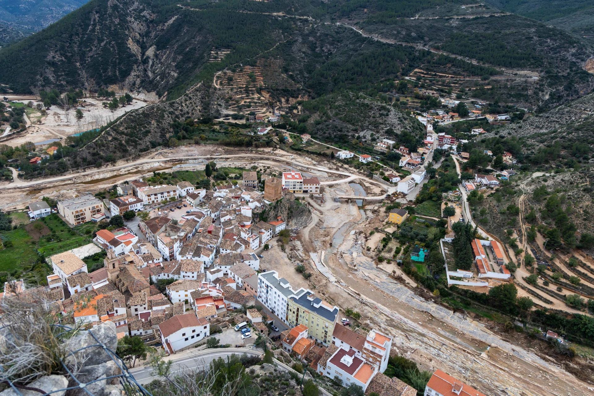FOTOS | La dana destroza el atractivo turístico del parque natural de Sot de Chera