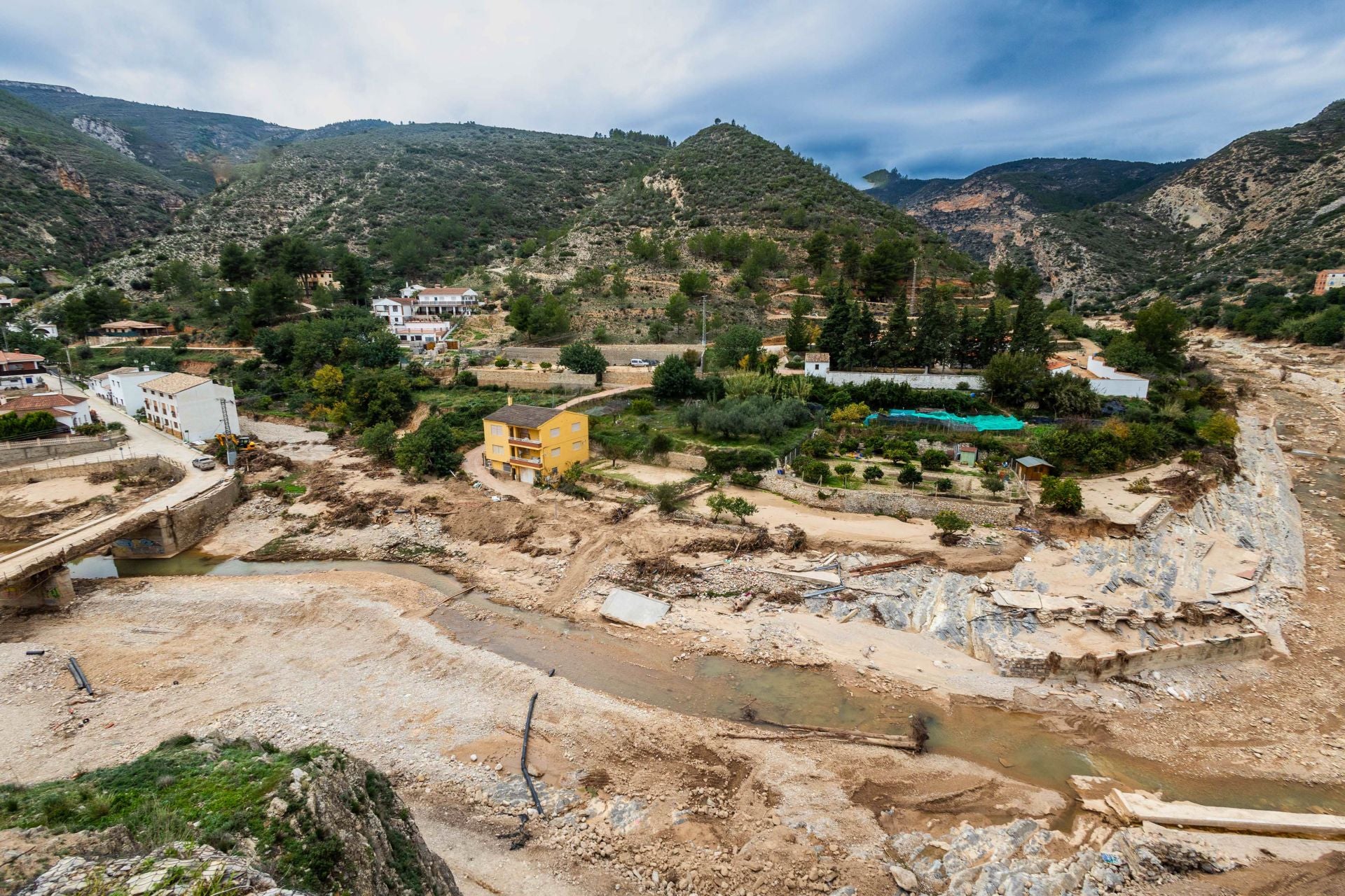 FOTOS | La dana destroza el atractivo turístico del parque natural de Sot de Chera