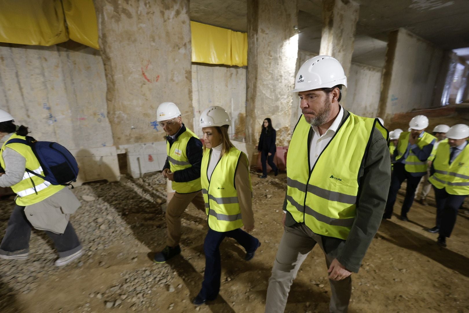 FOTOS | Obras del canal ferroviario de acceso a Valencia