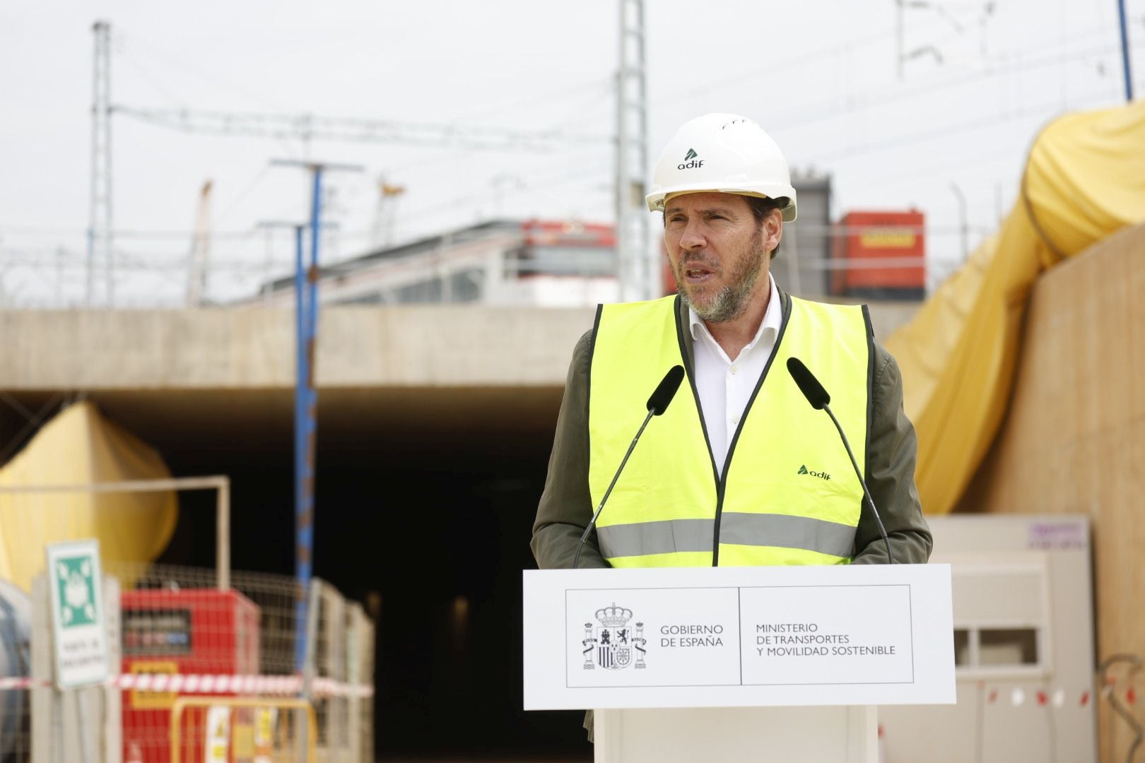 FOTOS | Obras del canal ferroviario de acceso a Valencia