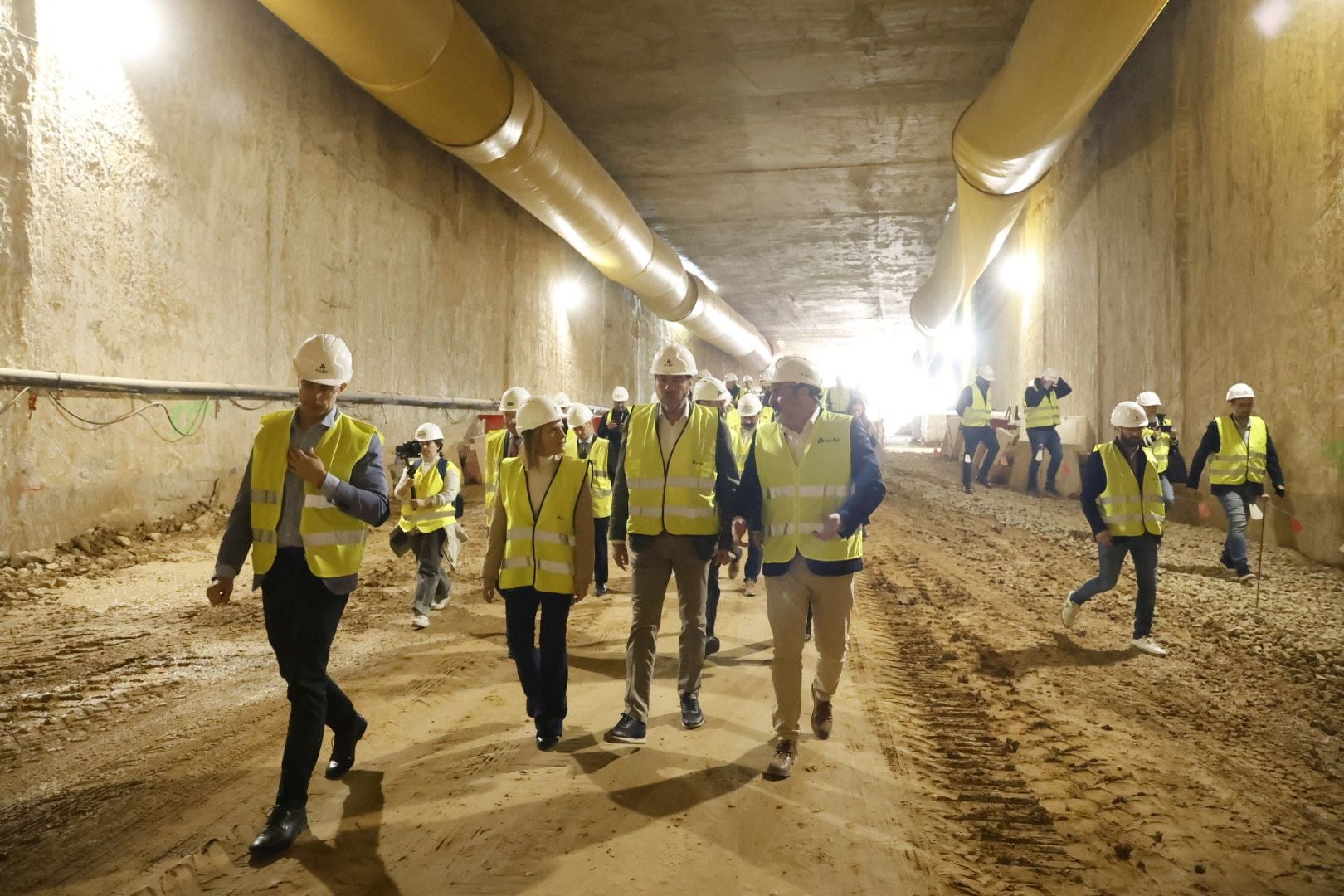 FOTOS | Obras del canal ferroviario de acceso a Valencia