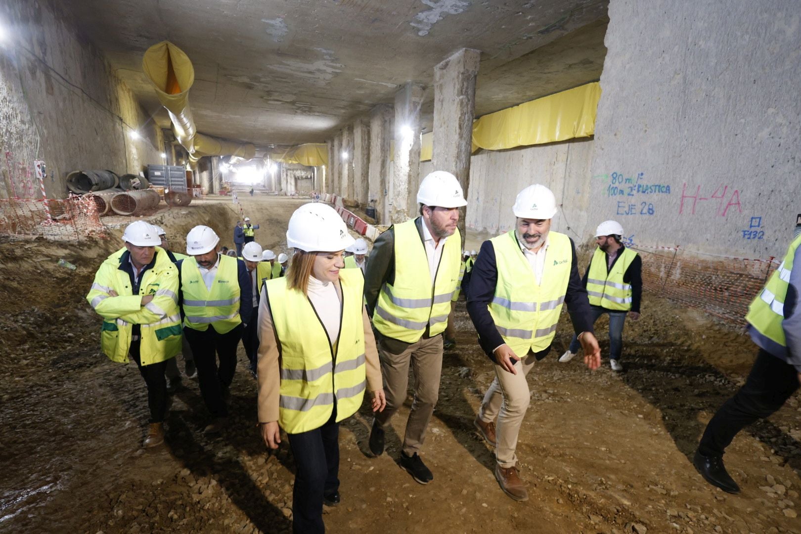 FOTOS | Obras del canal ferroviario de acceso a Valencia