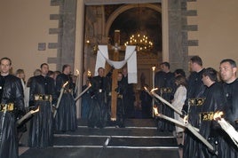 Una actividad de la Semana Santa de Sagunto.