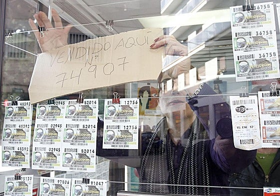 Quiosco de la ONCE. Imagen de archivo.