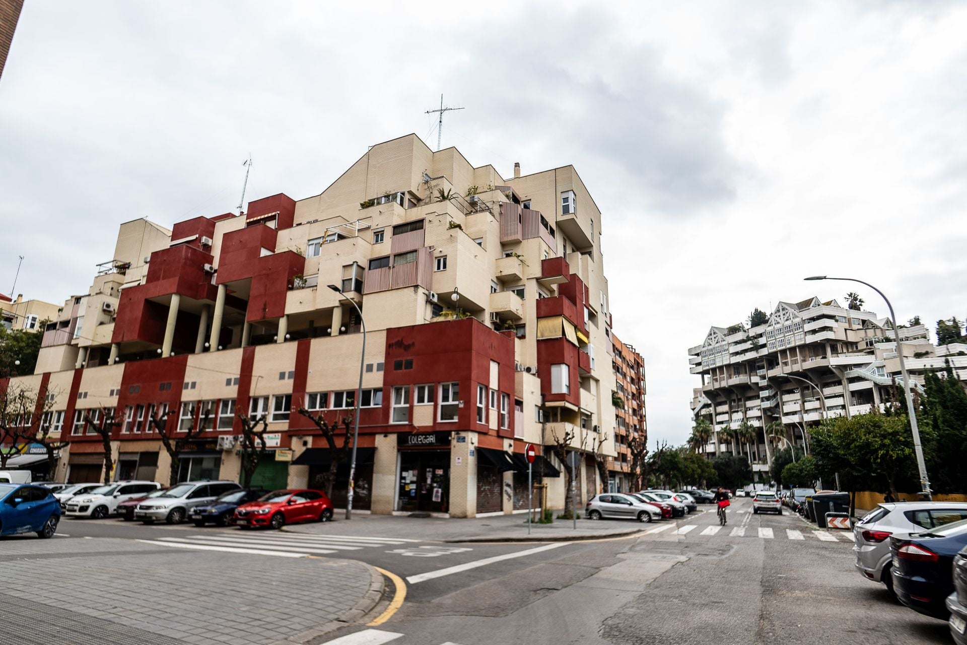 Benlliure, con Espai Verd de fondo
