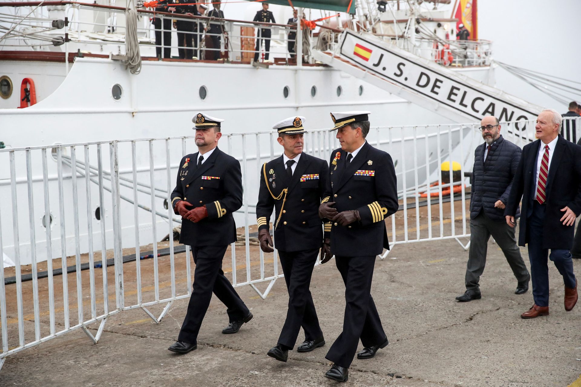 Nuevas fotos de Leonor a bordo de Elcano