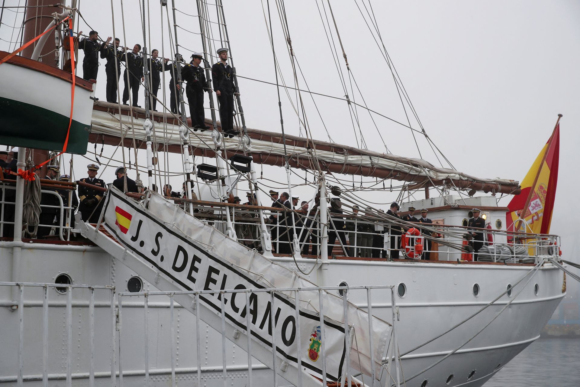 Nuevas fotos de Leonor a bordo de Elcano