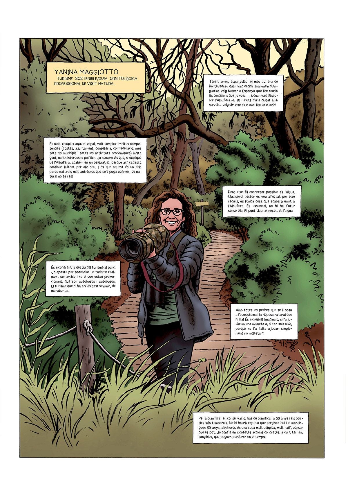 El rey Jaume I, Franco y Carlos Mazón desfilan en un cómic sobre la Albufera