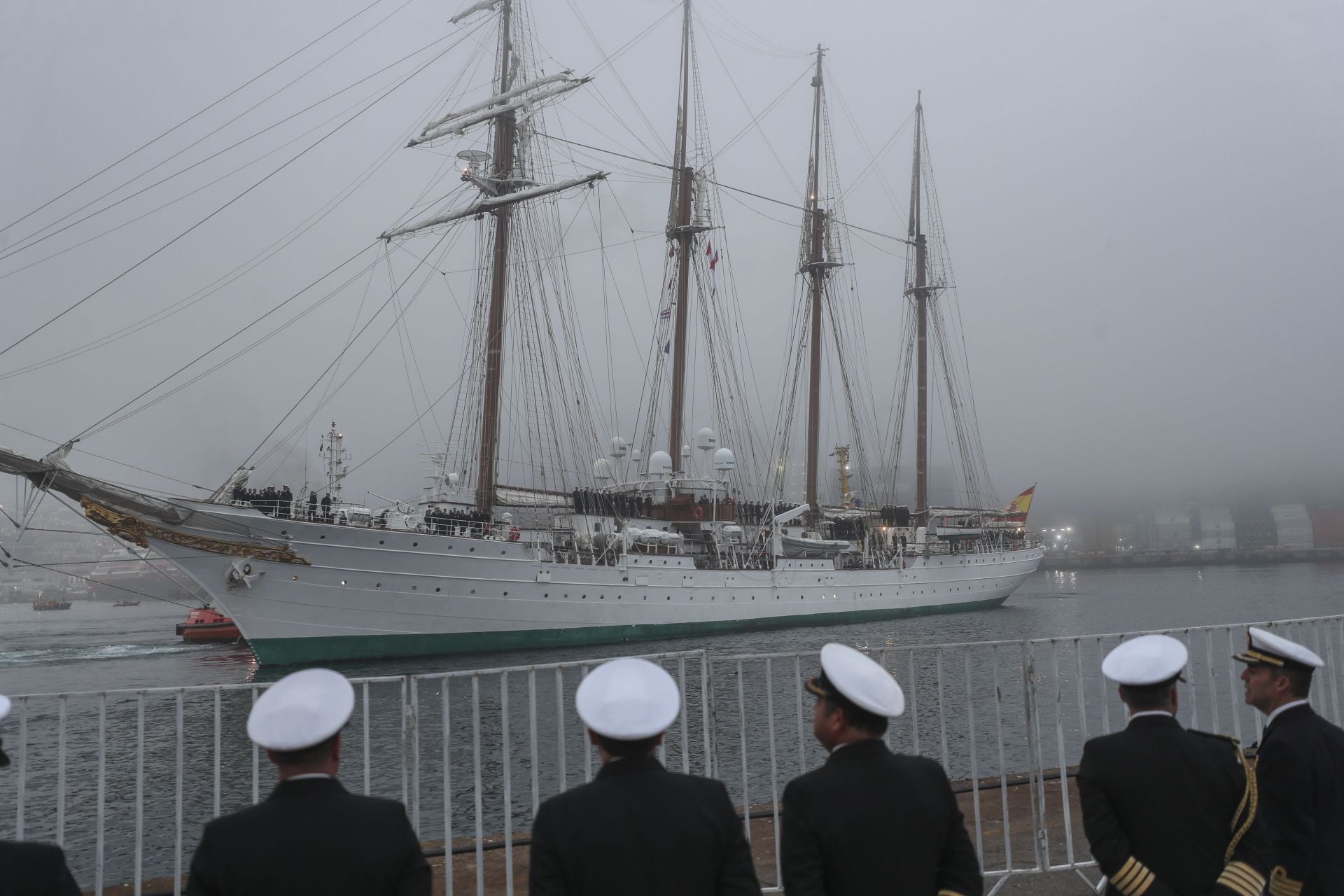 Nuevas fotos de Leonor a bordo de Elcano