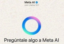 Cómo eliminar el círculo azul de Meta AI de WhatsApp