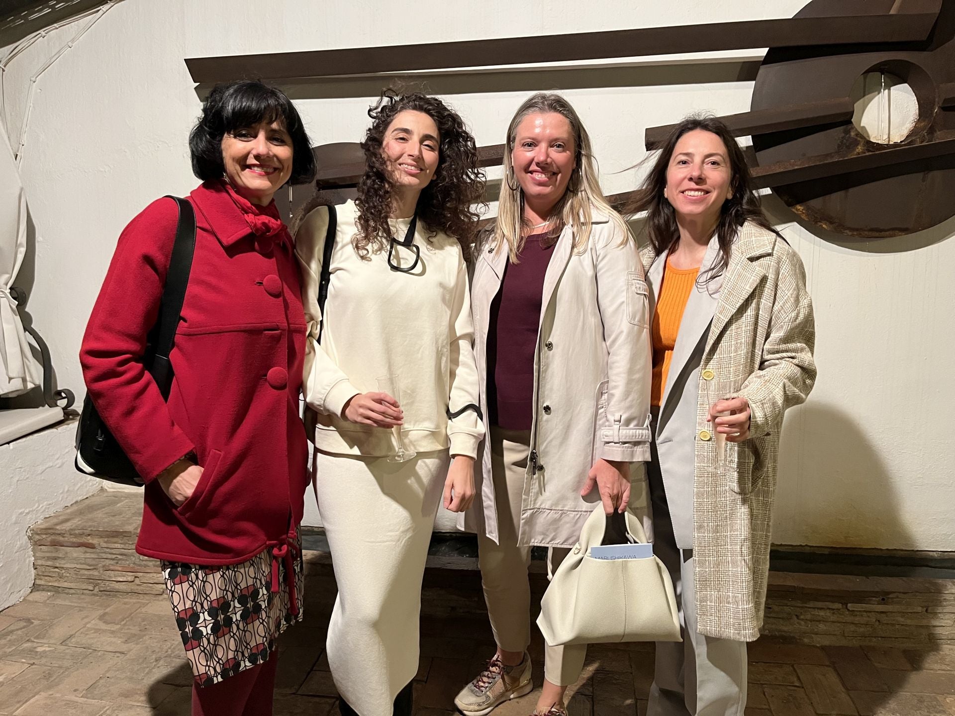 Manuela Ripollés, Empar Juanes, Lucía Rojo y Mariola Marcet.