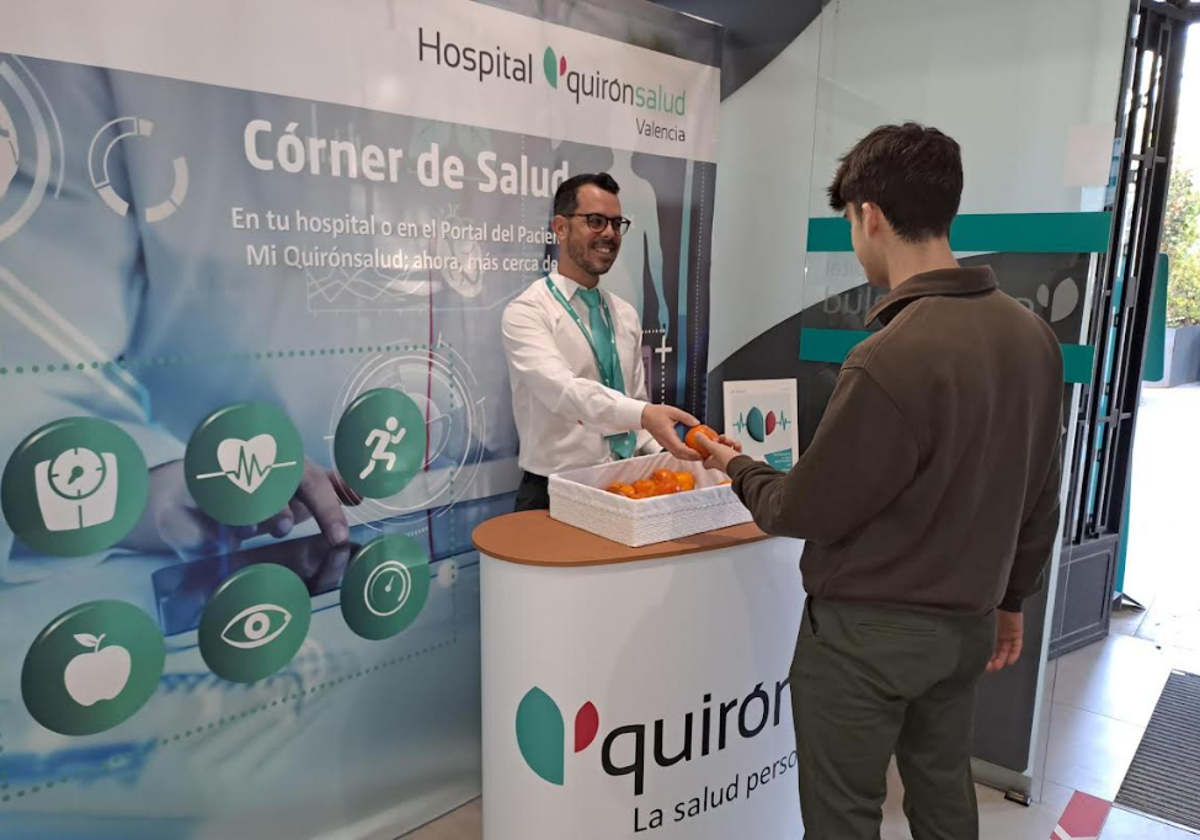 Los hospitales Quirónsalud Murcia, Torrevieja y Valencia se suman al Día Mundial de la Salud fomentando hábitos saludables entre sus pacientes