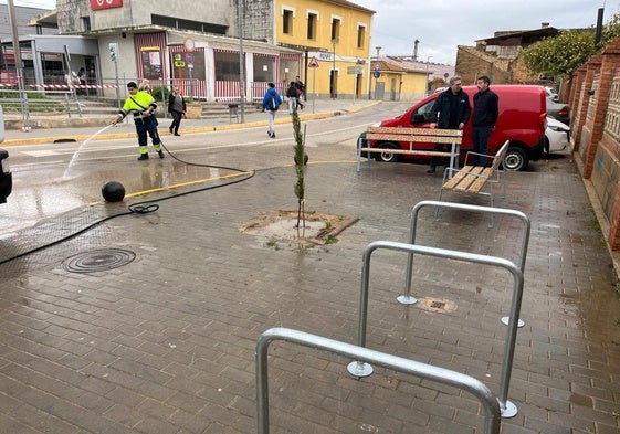 Obra de reurbanización acabada.
