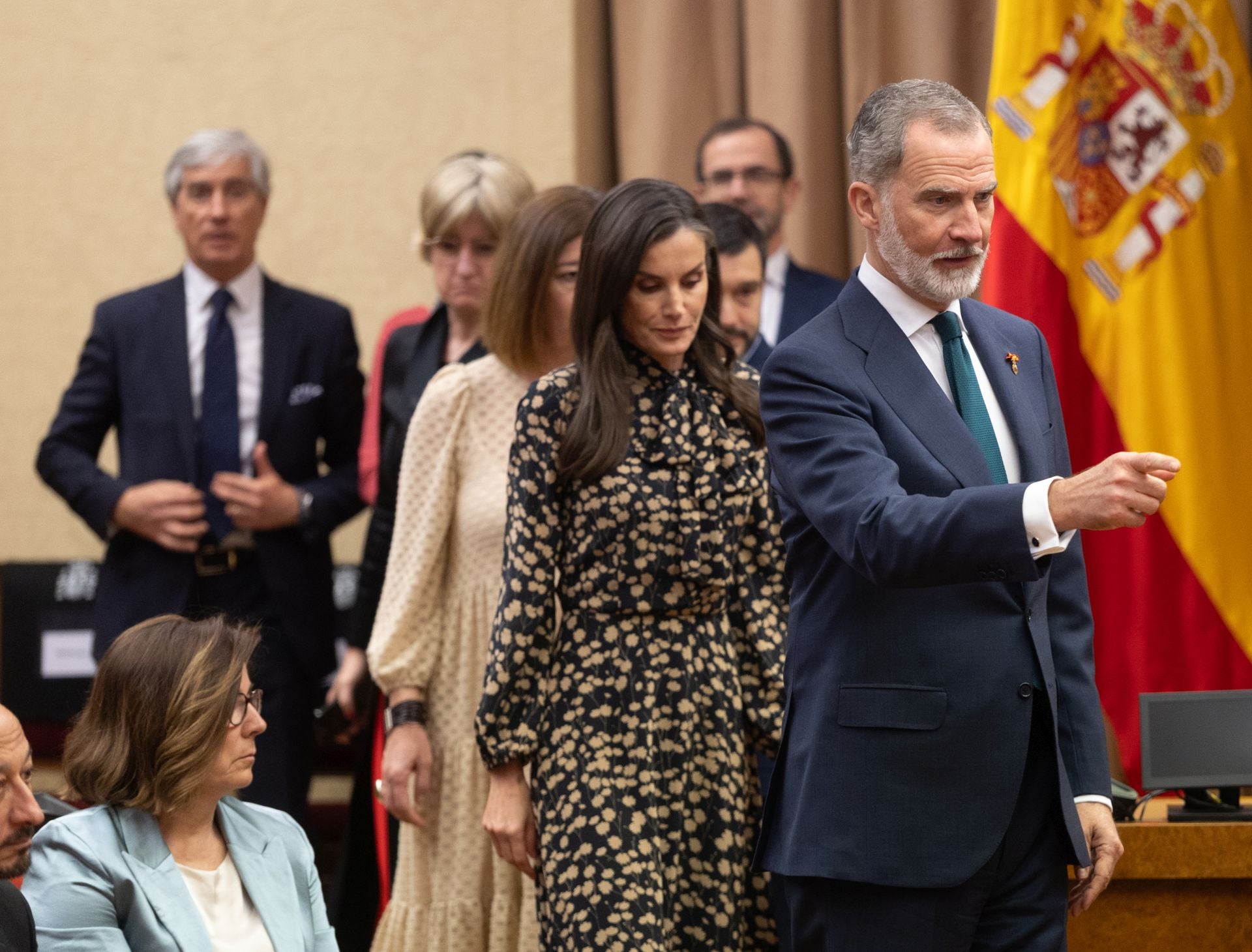 Letizia deslumbra en el Día Internacional del Pueblo Gitano con un look reutilizado
