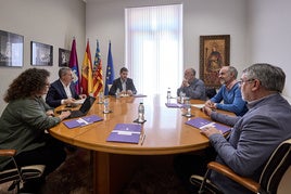 Reunión de la Mesa de Diálogo Social.