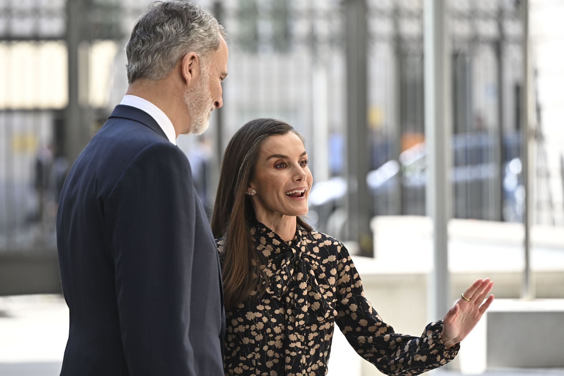 Letizia deslumbra en el Día Internacional del Pueblo Gitano con un look reutilizado