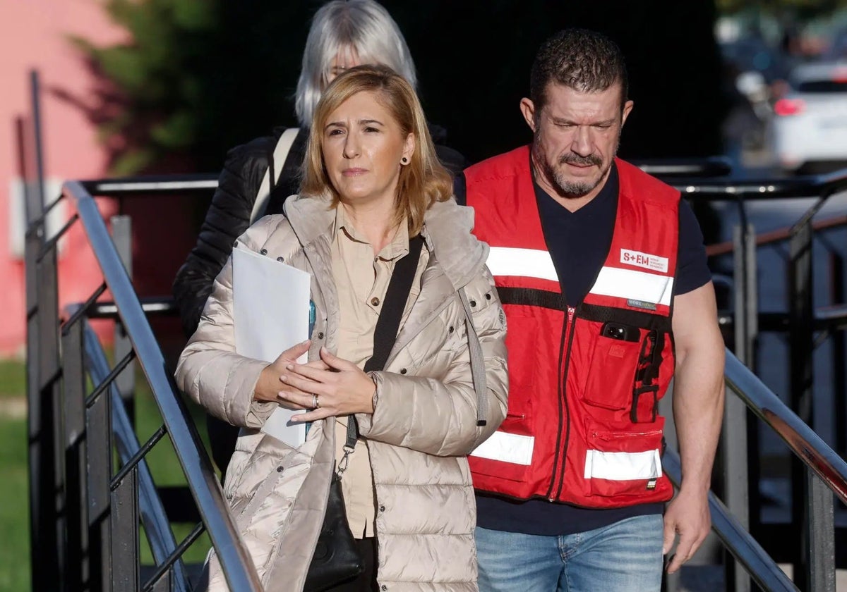 Salomé Pradas, junto a Emilio Argüeso.