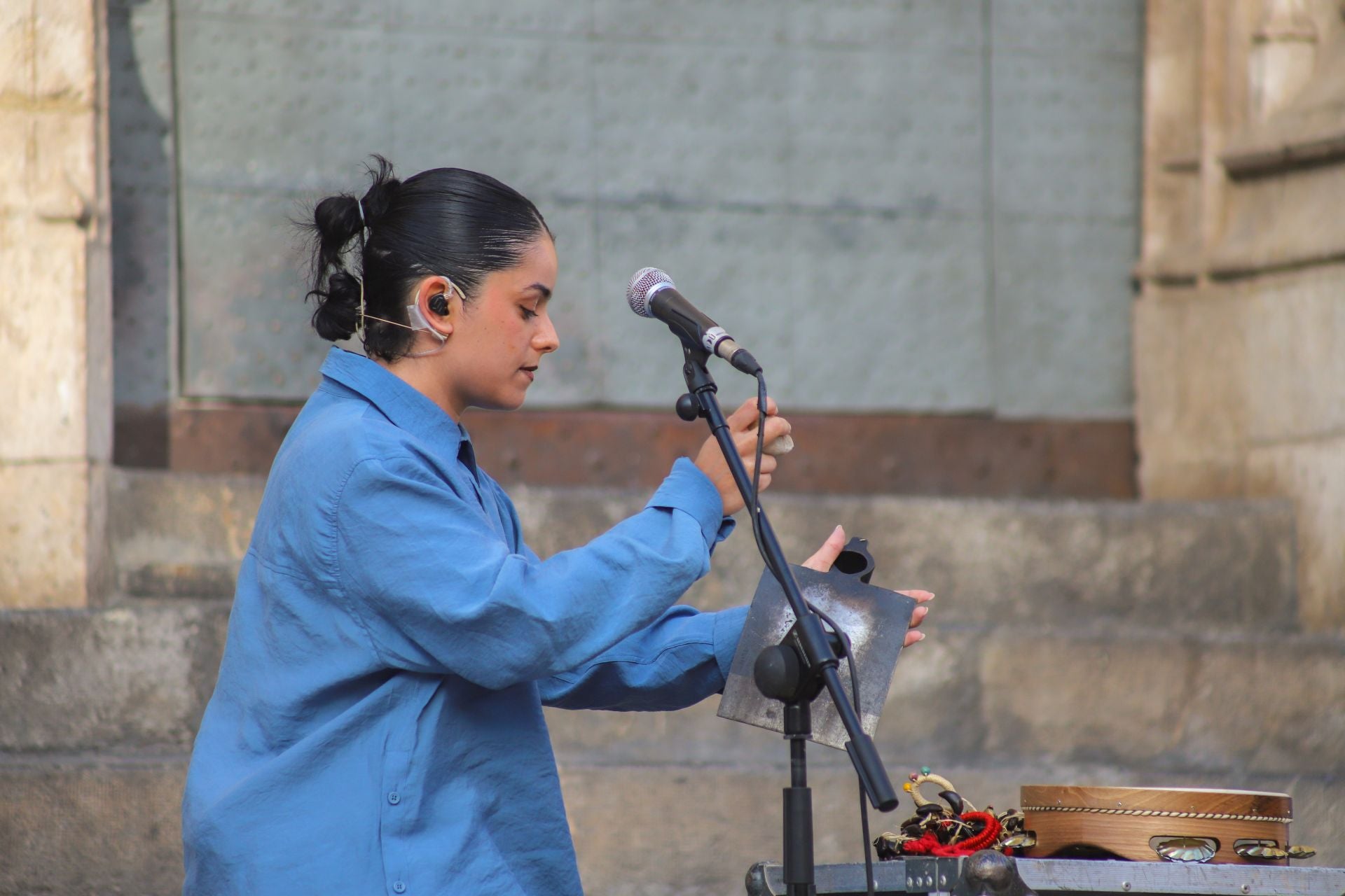 Inauguración de Dansa Valencia con el espectáculo &#039;Transeúnte&#039;, en la plaza del Mercado