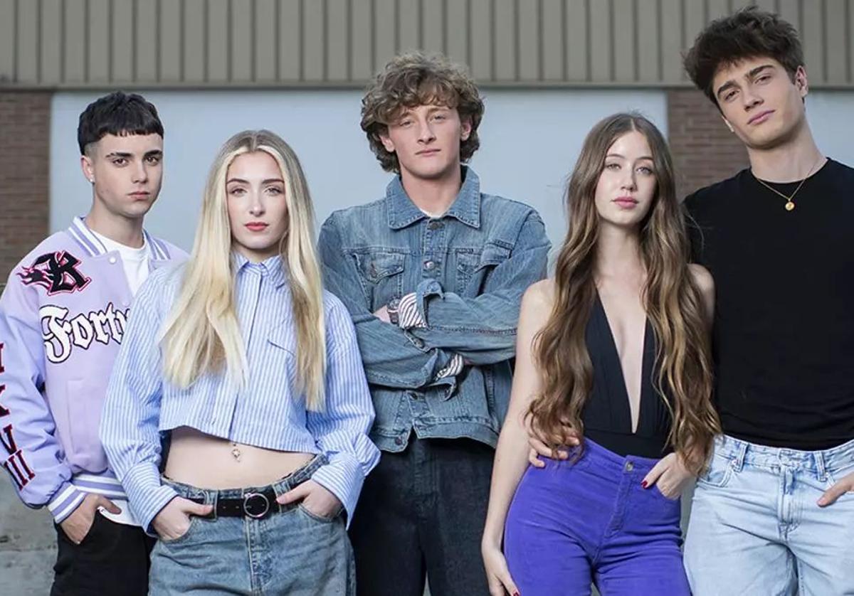Los protagonistas de la serie.