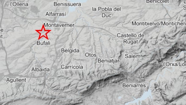 Vuelve a temblar la tierra en menos de 24 horas en la Vall d'Albaida