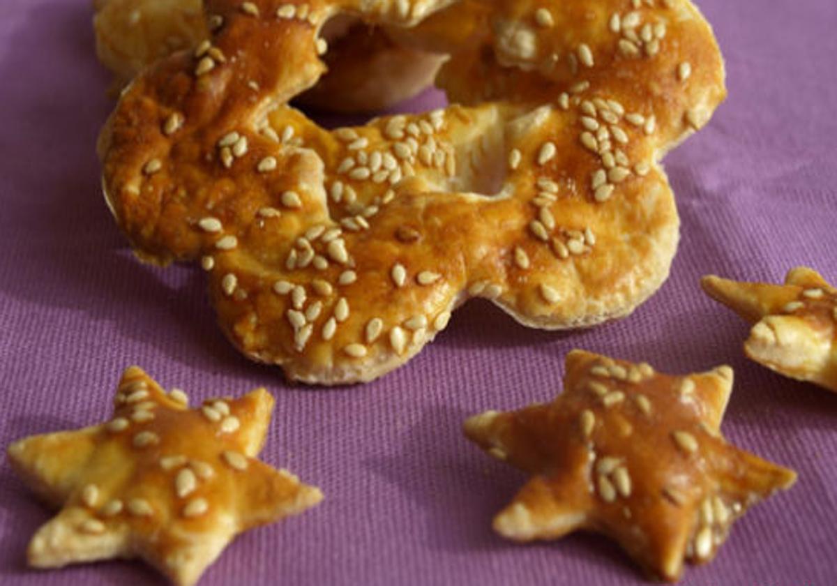 Prepara estas deliciosas estrellitas dulces de hojaldre en cinco minutos por menos de un euro