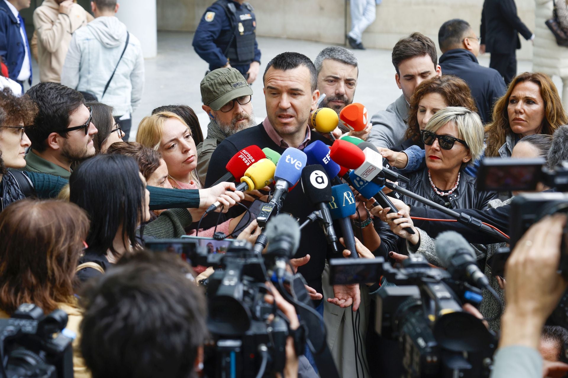 Vicente Mompó acude al juzgado a testificar por la dana