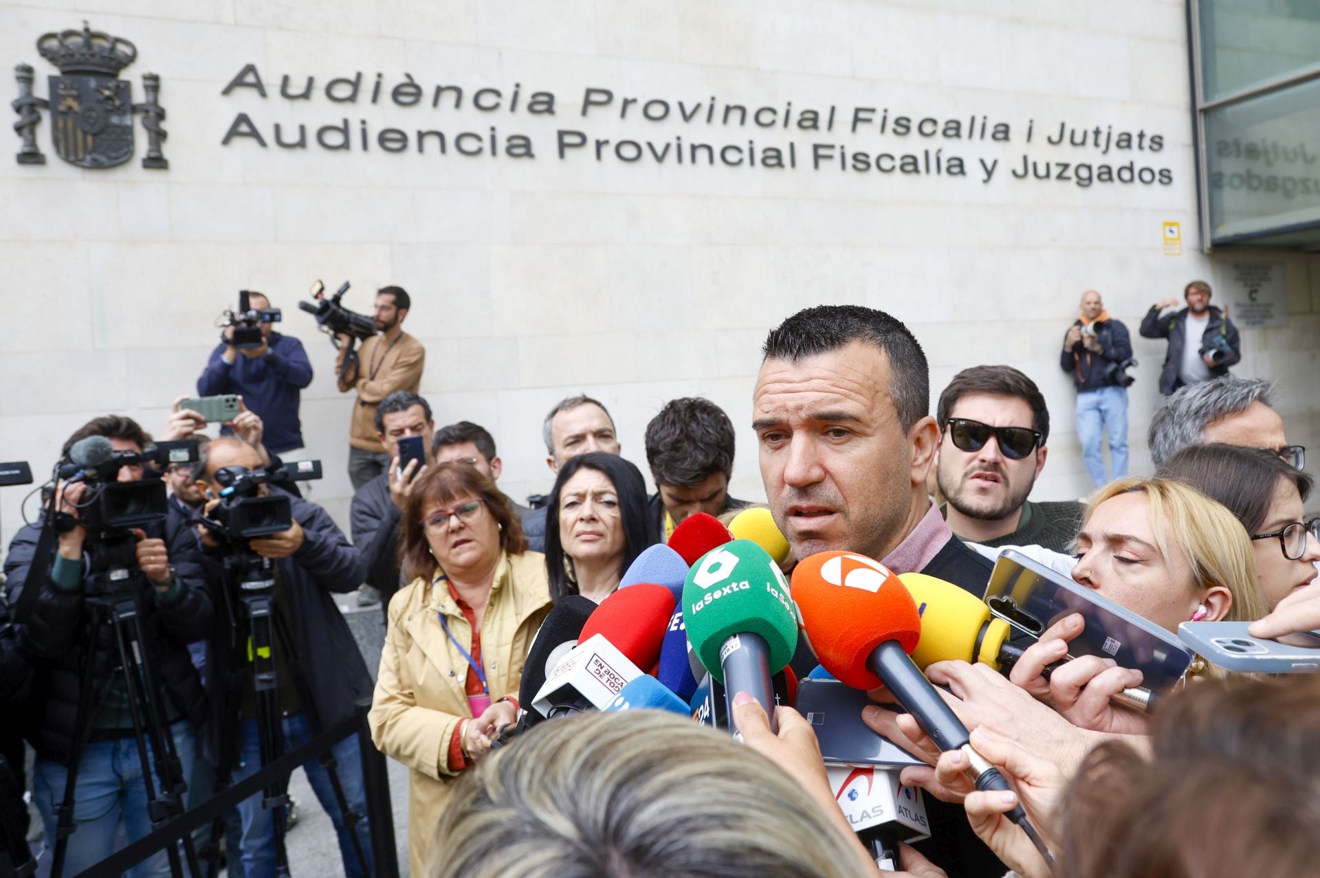 Vicente Mompó acude al juzgado a testificar por la dana