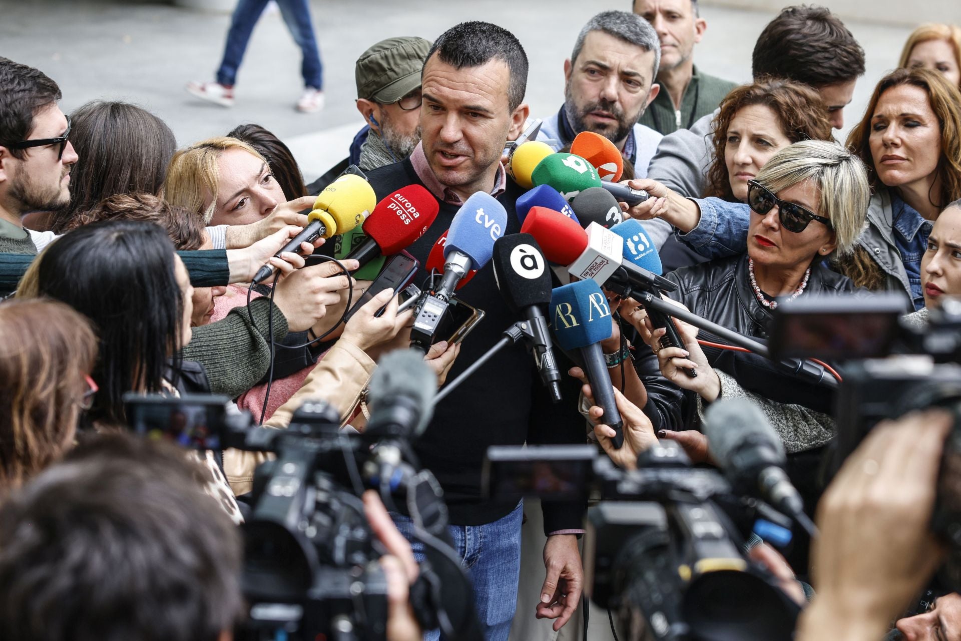 Vicente Mompó acude al juzgado a testificar por la dana