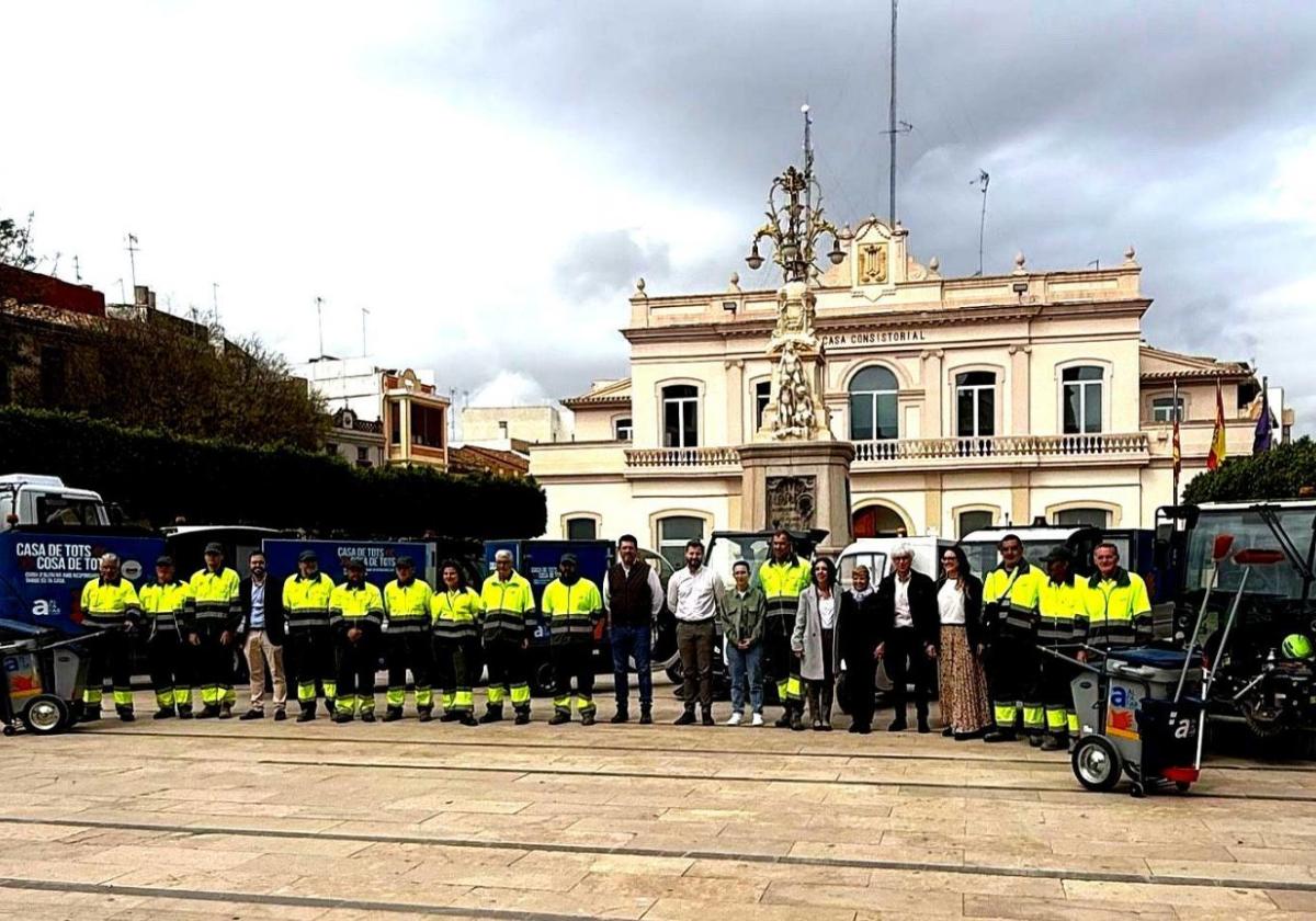 Lo nuevos equipamientos de limpieza para Alfafar.