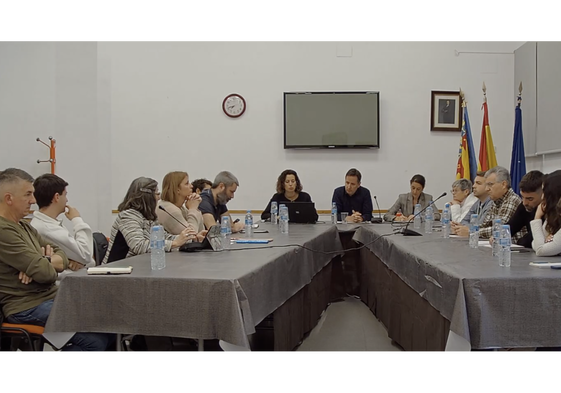 Pleno del Ayuntamiento de Foios.