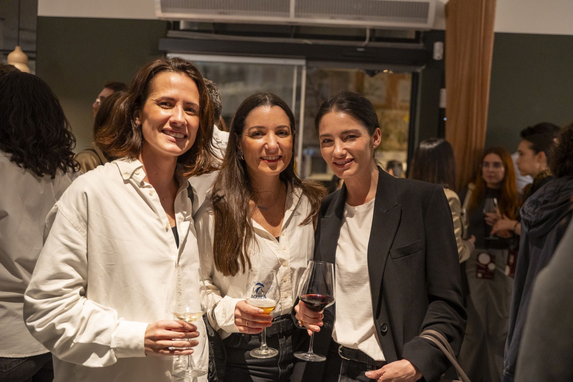 Paloma Bau (interiorista), Inma Cano (fundadora de la marca de moda infantil Mipounet) e Isabela Garcia Moreno (Directora Área Médico-Estética de la Clínica Isabel Moreno).
