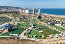 Espacio en que se celebra el festival.