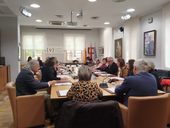 Reunión del Consell Valencià de Cultura