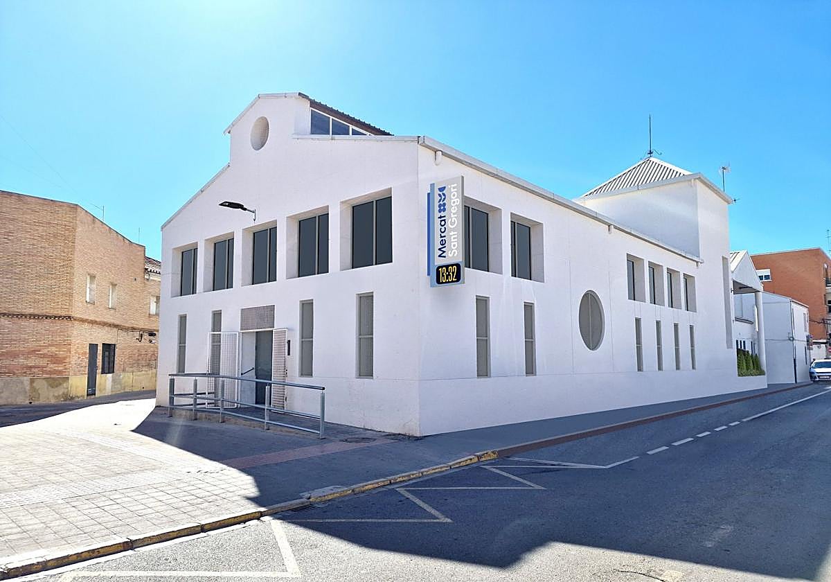 Exterior del mercado de Sant Gregori.