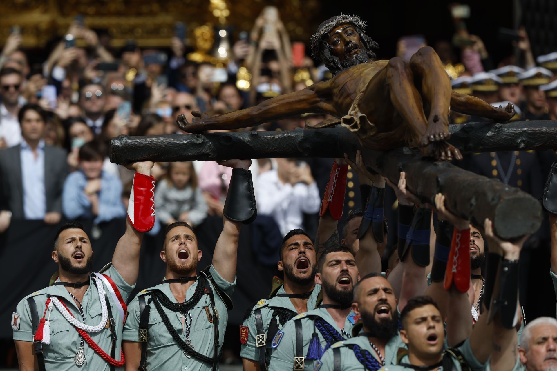 Las mejores fotos de la Legión en la Semana Santa de Málaga 2025