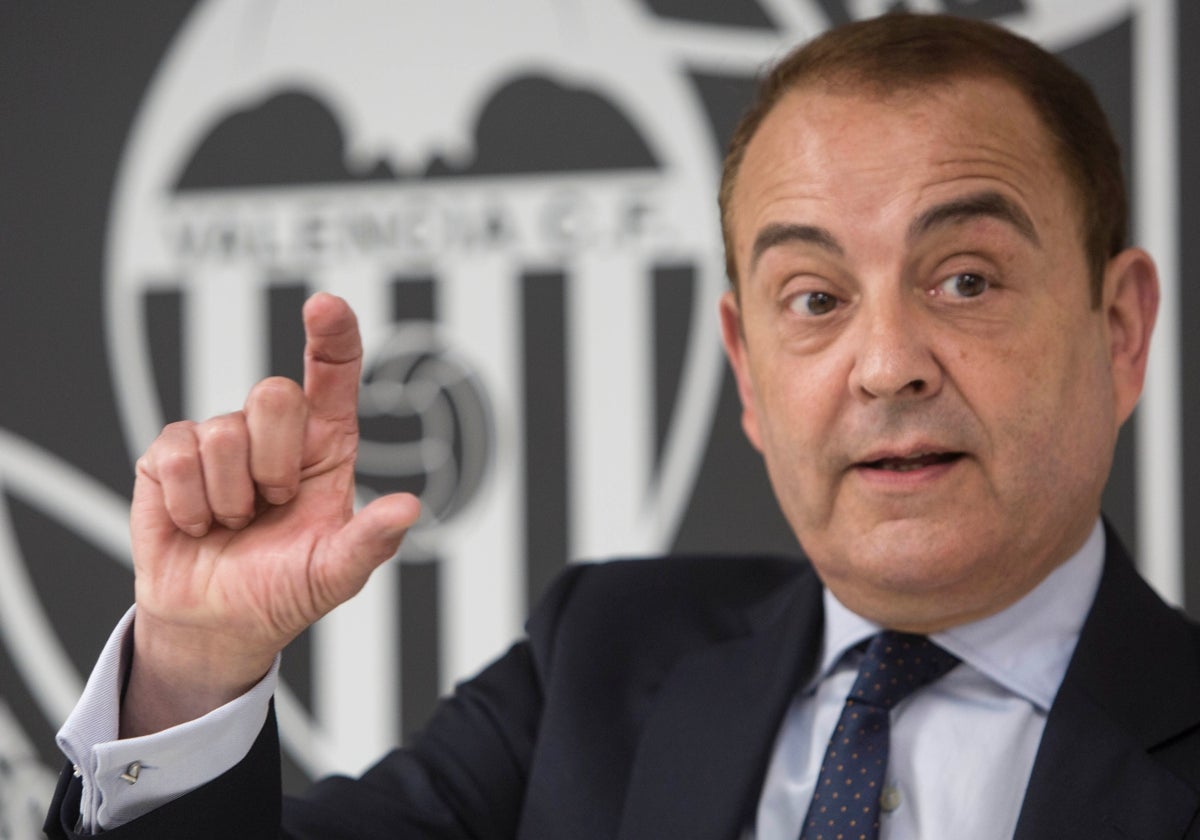 La Fiscalía archiva la denuncia de Zorío contra el Valencia CF por blanqueo de capitales