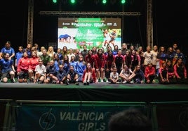 Acto de inauguración de la Valencia Cup Girls 2025.