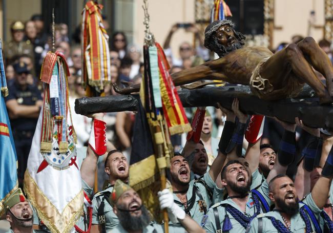 La Legión, en Málaga.