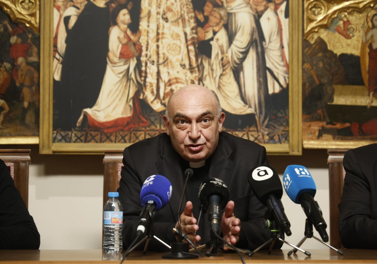 Enrique Benavent, arzobispo de Valencia.