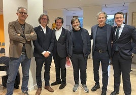Pablo Alomar, José Miguel Láinez, Sergio Adelantado, Ulises Menecho y Francisco Soler.